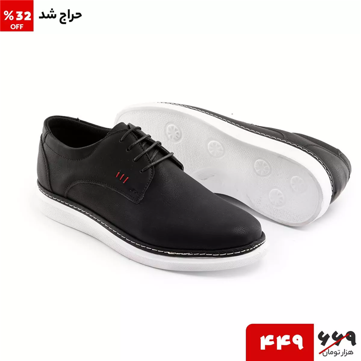 کفش روزمره مردانه چرم مصنوعی اسپرت Karen کد ۴۰۷۳۶